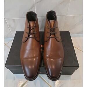 Jousen Milan Leather Boots Brown Size 10.5